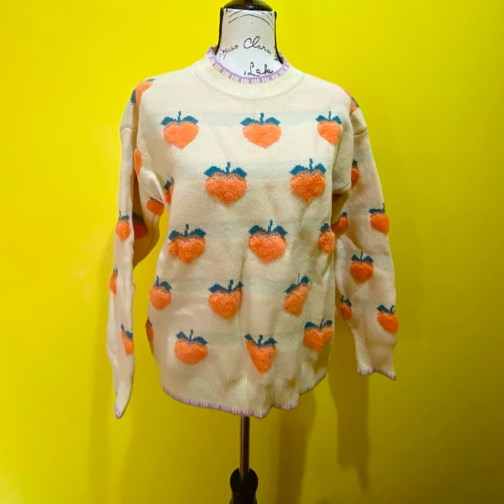 SHEIN super cute, soft sweater. 🍑